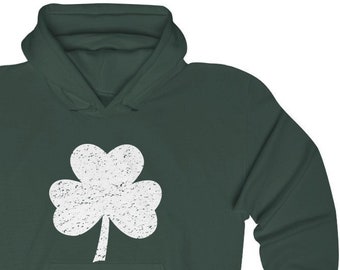 St. Patrick's Day Shamrock Hoodie, Shamrock Hoodie, St. Patrick's Day Shirt Hoodie, Irish Drinking Hoodie, Irish Shenanigans Hoodie