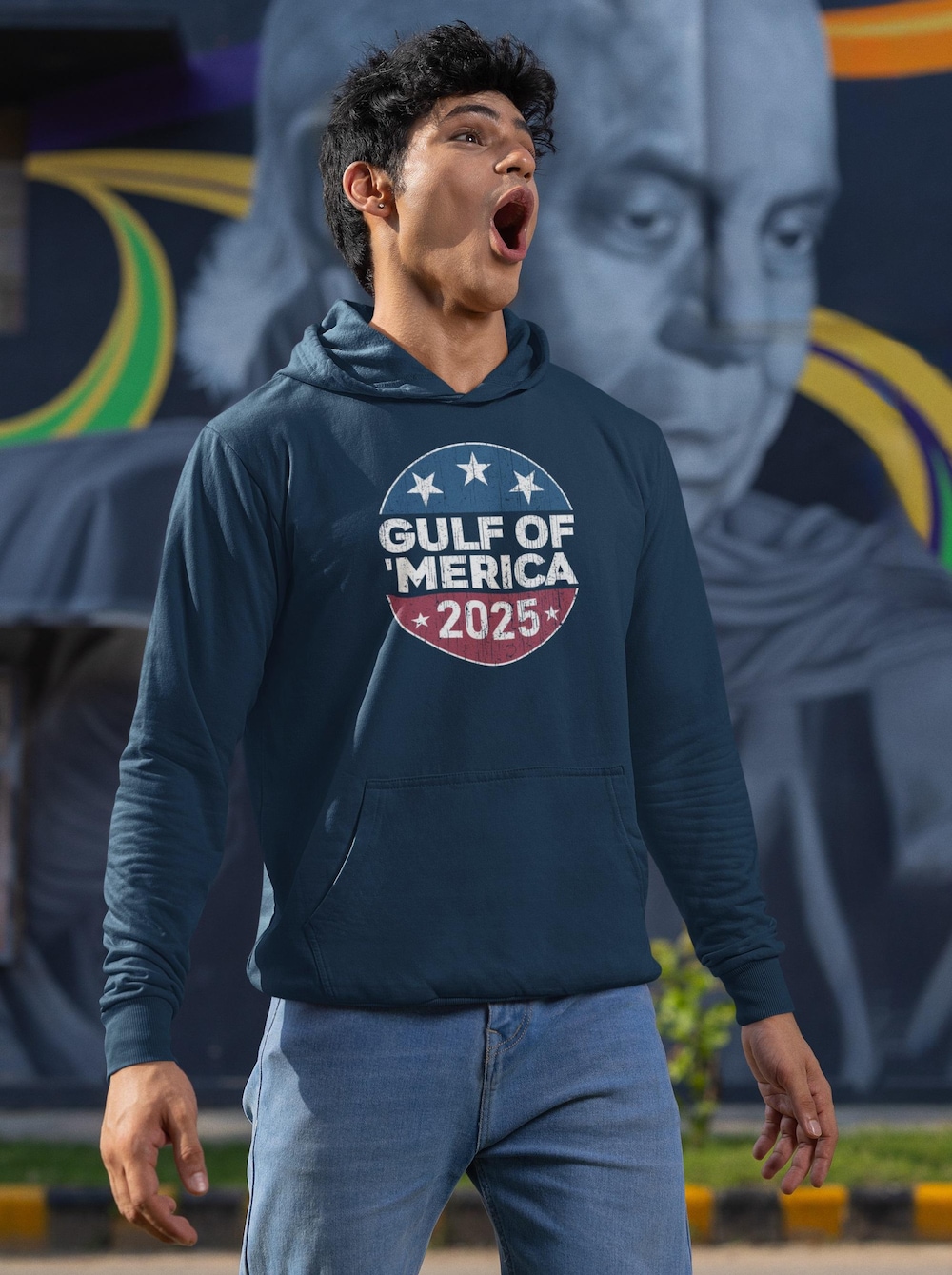 Gulf Of America Hoodie, 'Merica Hoodie, Trump 2025 Hoodie, Retro Usa Hoodie, Gulf Of America Patriotic Hoodie, Usa Pride Hoodie, Maga Hoodie Prowallart