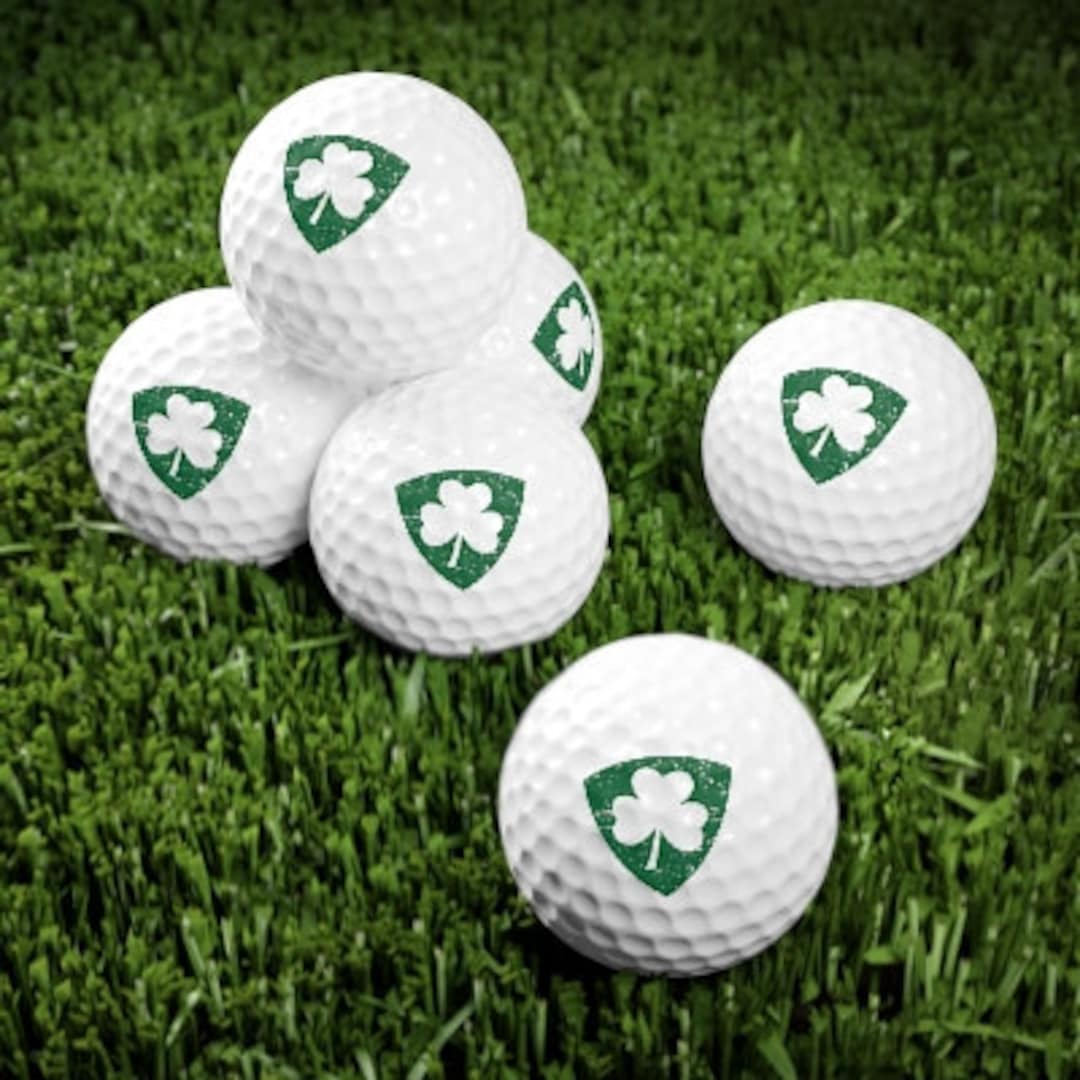 Pelota de golf de trébol, pelota de golf irlandesa para beber, golf