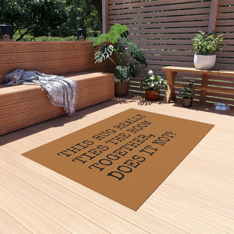 Lebowski 2024 Rug, Lebowski 2024 Outdoor Rug, Lebowski Political Rug