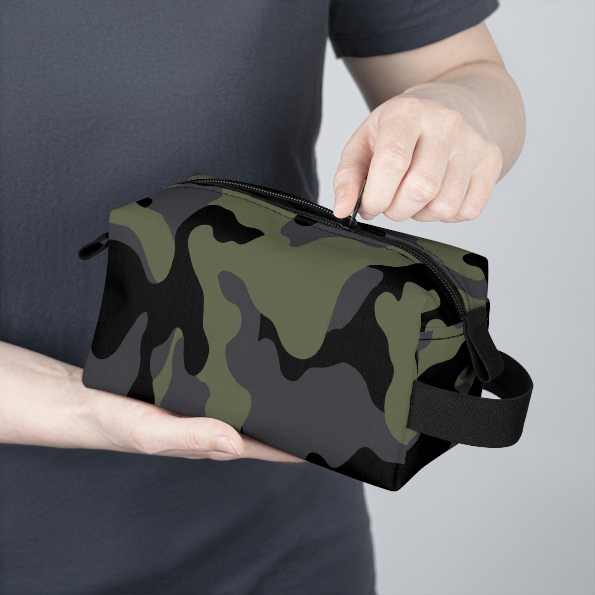 Camo Toiletry Bag Camo Dopp Kit Camouflage Military Gift Army Wife Army Husband Army Gift Solider USA Dopp Kit Merica Etsy UK