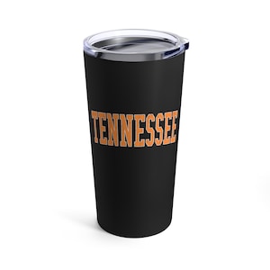 Tennessee Tumbler, Tennessee Game Day, Tennessee Travel Gift, Tennessee Vols Tumbler, Vintage Tennessee Tumbler, Retro Style Tumbler