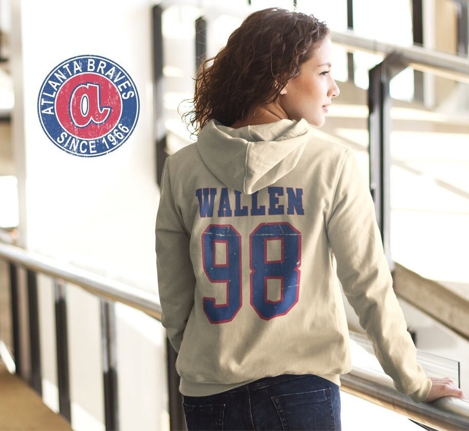 Morgan Wallen 98 Atlanta Braves Hoodie