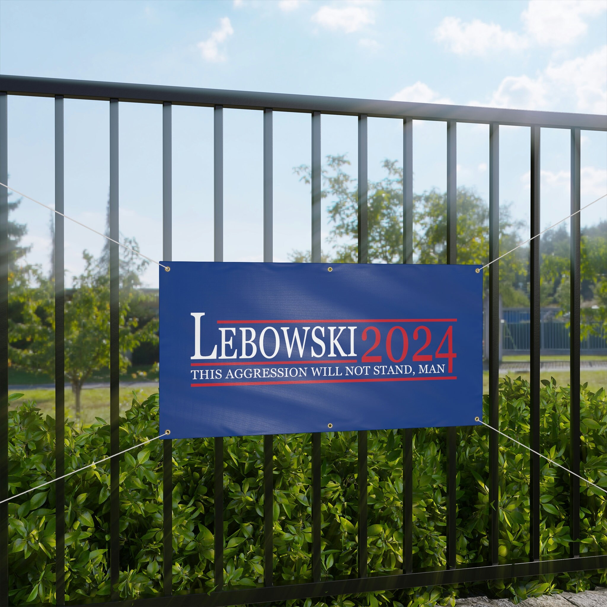 Lebowski 2025 Flag Lebowski 2025 Banner Lebowski Political Etsy Portugal