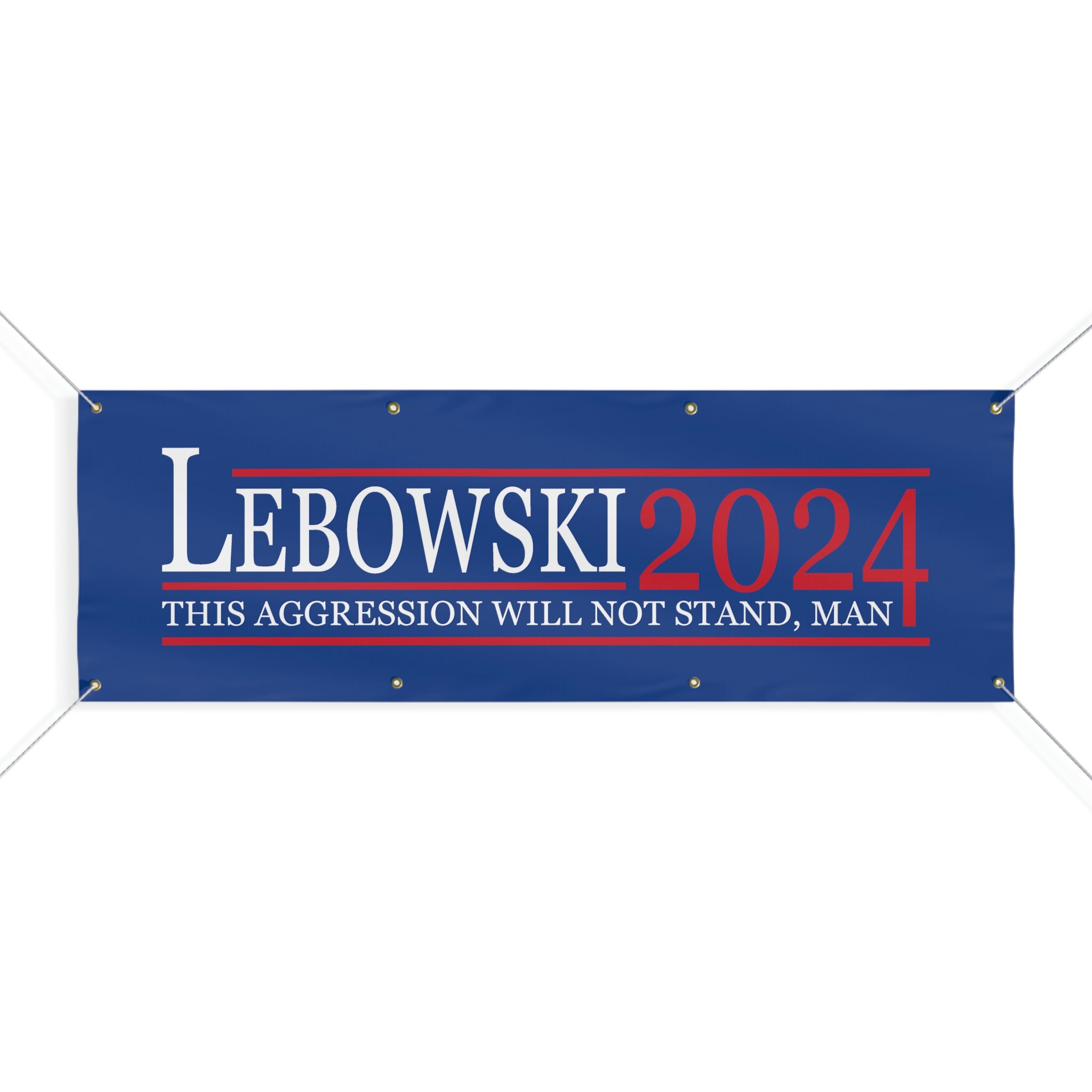 Lebowski 2024 Flag Lebowski 2024 Banner Lebowski Political Etsy Portugal
