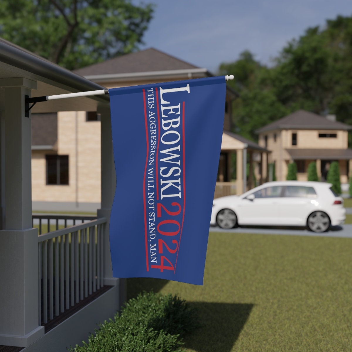 Lebowski 2024 Flag, Lebowski 2024 Banner, Lebowski Political Flag, The