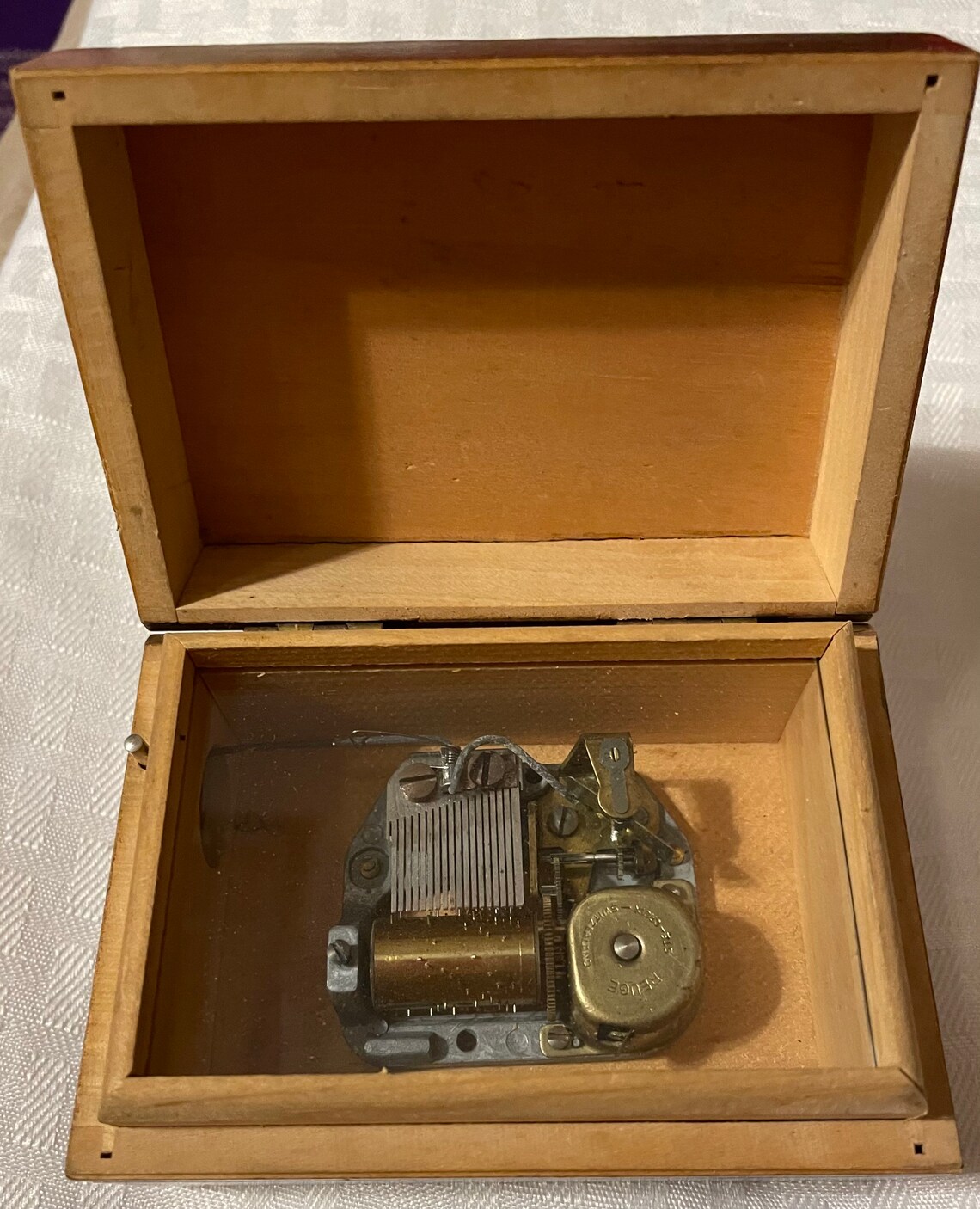 Reuge Swiss Musical Movement Box Etsy