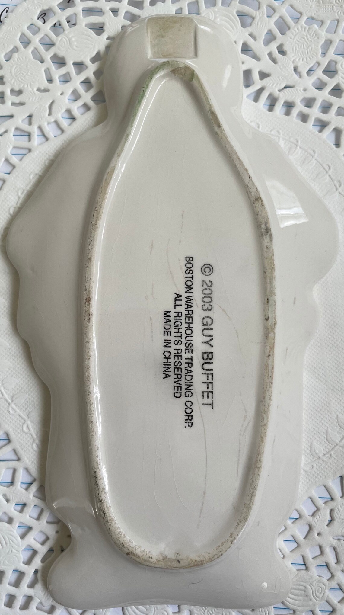 2003 Guy Buffet Spoon Rest Etsy