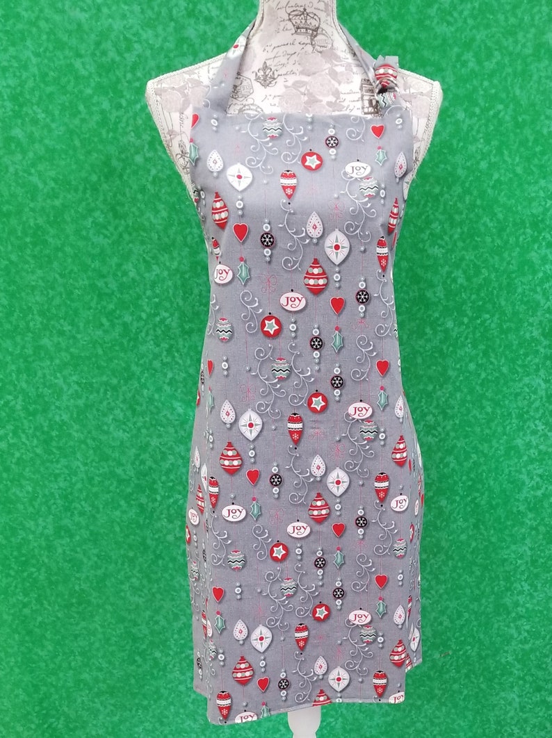 Christmas Ornament Adult apron