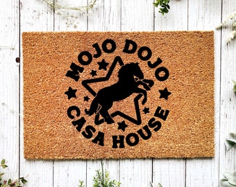 Mojo Dojo Casa House, Funny Movie Doormat, Kenough Welcome Door Mat, New  Home Gi