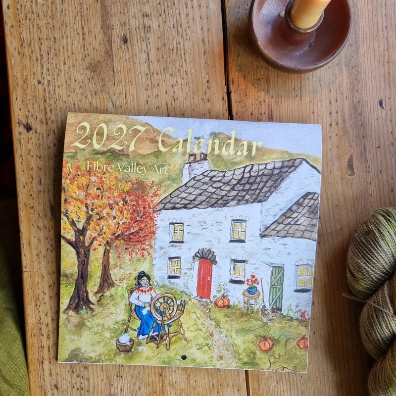 2027 Illustration Calendar - Etsy UK