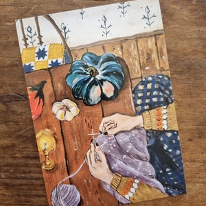 Free Autumn Table 3 x 4 inch paper flyer