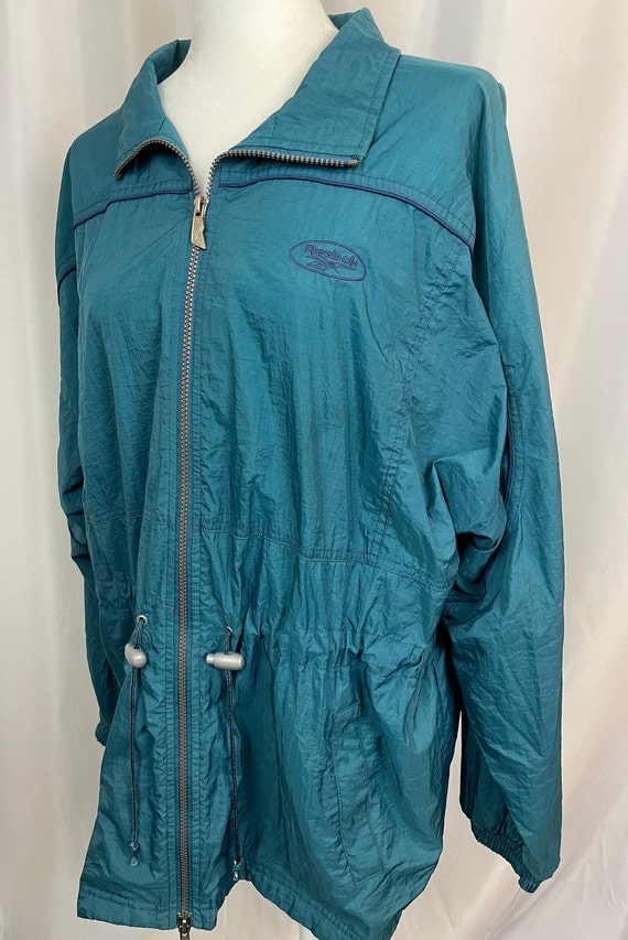 Vintage Reebok Women’s Windbreaker Sz L - image 6