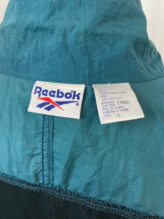 Vintage Reebok Women’s Windbreaker Sz L - image 3