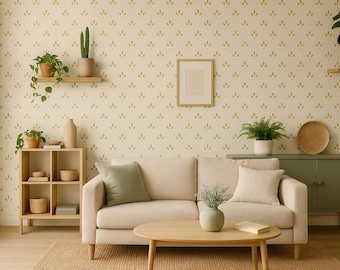 Wall stencil, DIY painting decoration, Petal