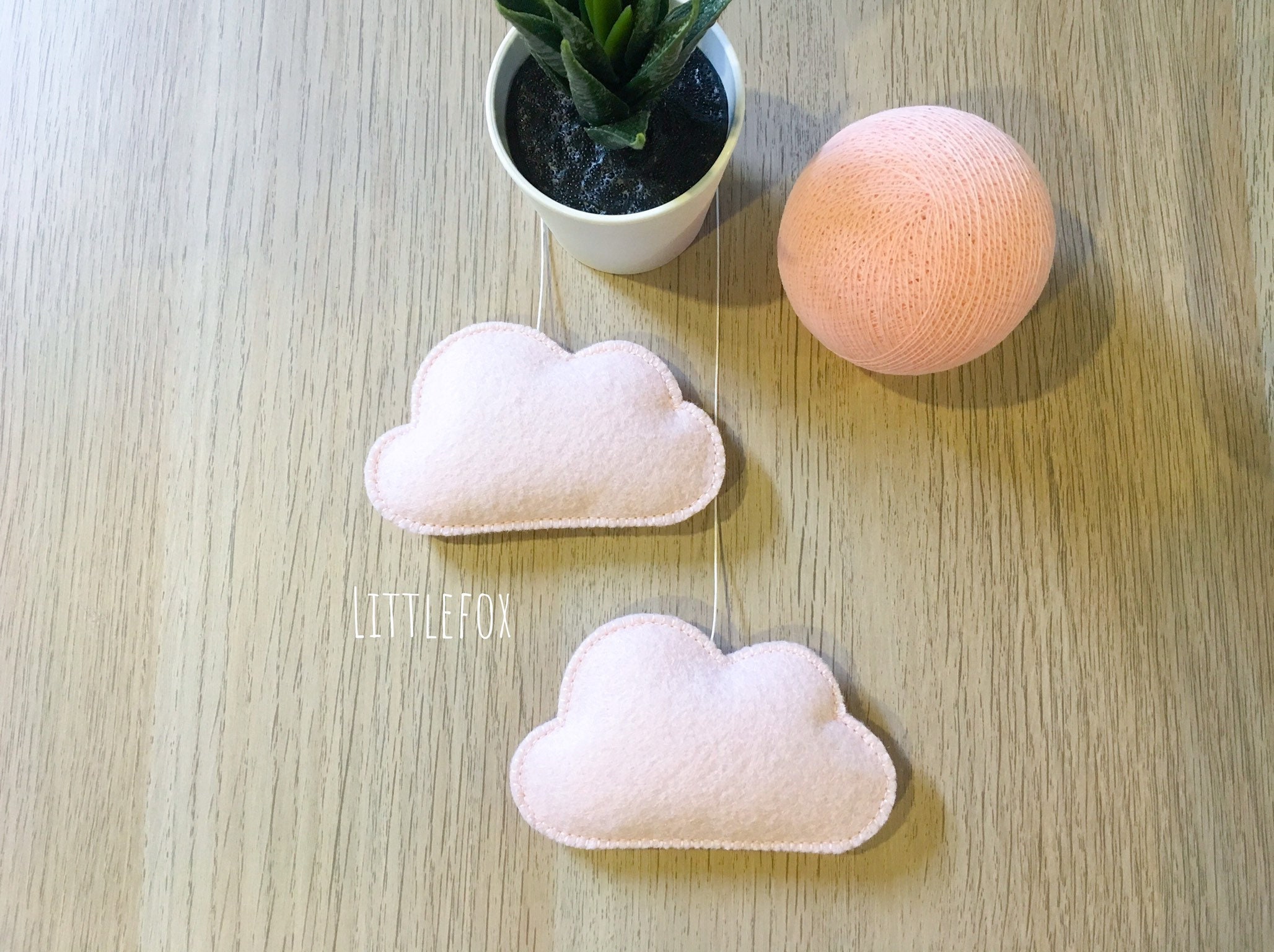 Nuage en Feutrine Pour Mobile