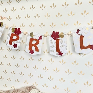 Ghirlanda di stendardi personalizzata - Compleanno/Battesimo/Baby shower/Decorazione nuziale