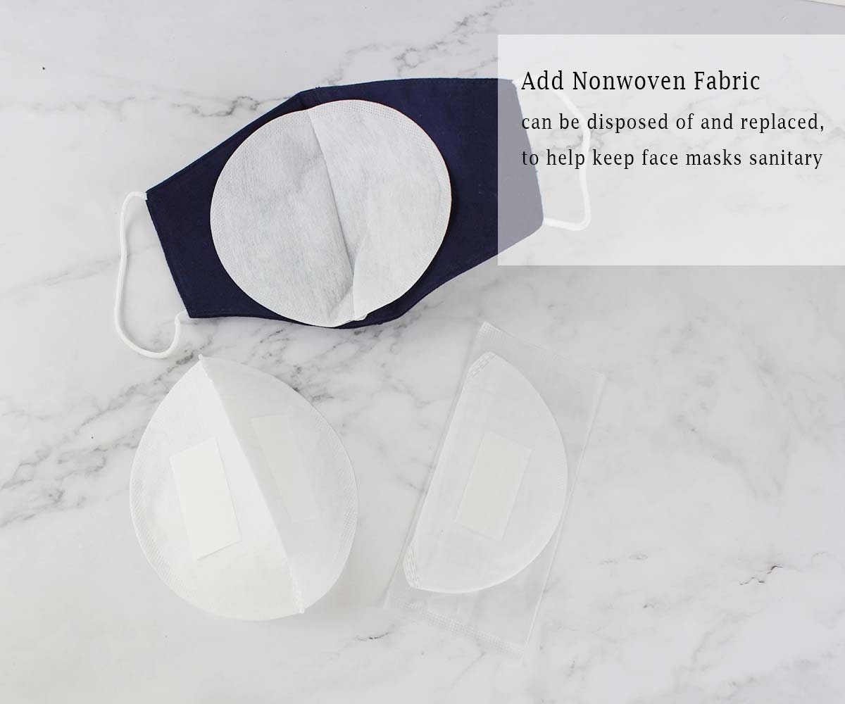 Self-adhesive Face Mask Replacement Filters Protective Triple - Etsy