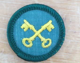 1970's Girl Scout Housekeeper Badge