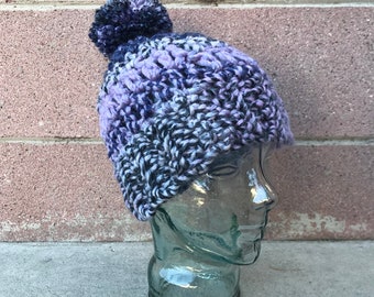 Purple Beanie