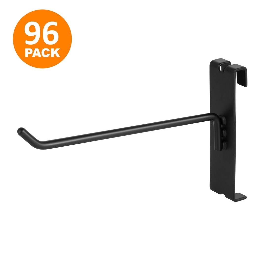 Polmart Black Heavy Duty Gridwall Panel Hooks 96 Pack Etsy