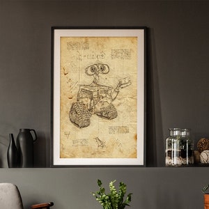 Wall-E – Da Vinci-Stil