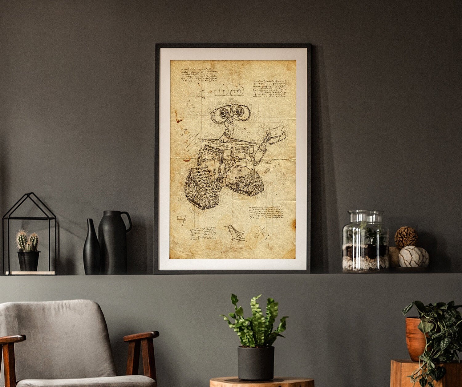 Wall-E - Da Vinci Style