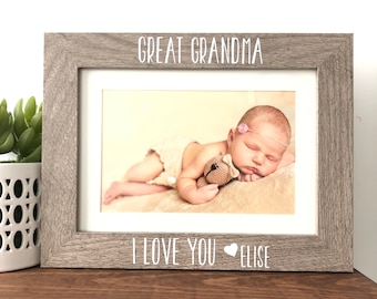 4x6 Picture Frame Gift For Grandma The Best Moms Get Promoted To ... Grandma Gift Memere Gift