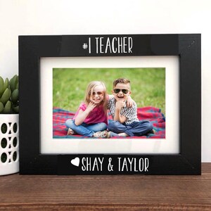 Teacher Picture Frame, Teacher Gift, Teacher Christmas Gift, End of Year Teacher Gift