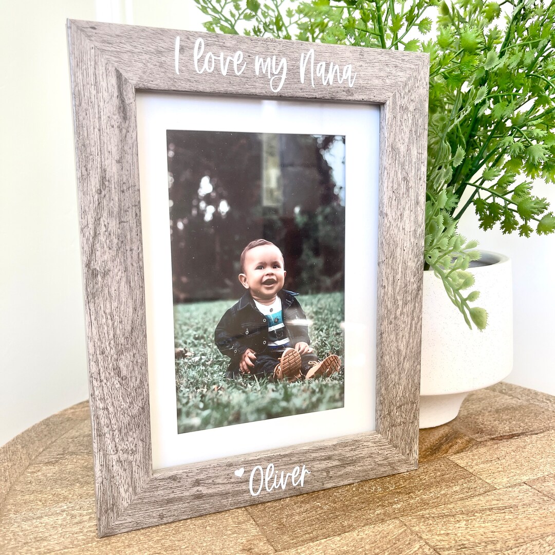 I Love My Nana Picture Frame Gift, Gift for Nana, Nana Gift Ideas