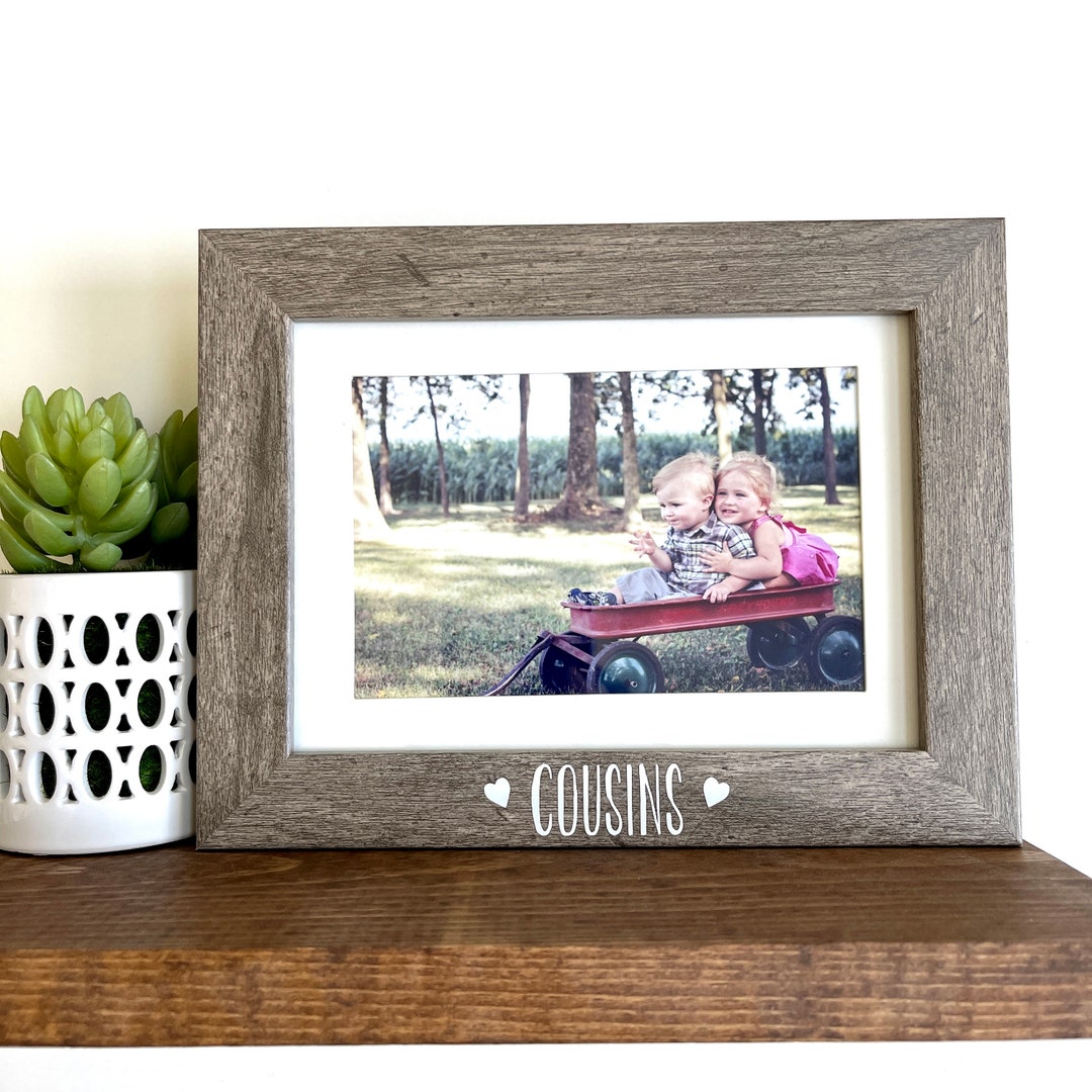 Cousins Picture Frame Gift, Cousin Picture Frame, Picture Frame Gift Etsy