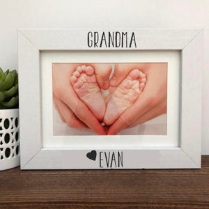 Grandma Picture Frame, Grandmother Picture Frame, grandparents day, grandma frame, grandma gift