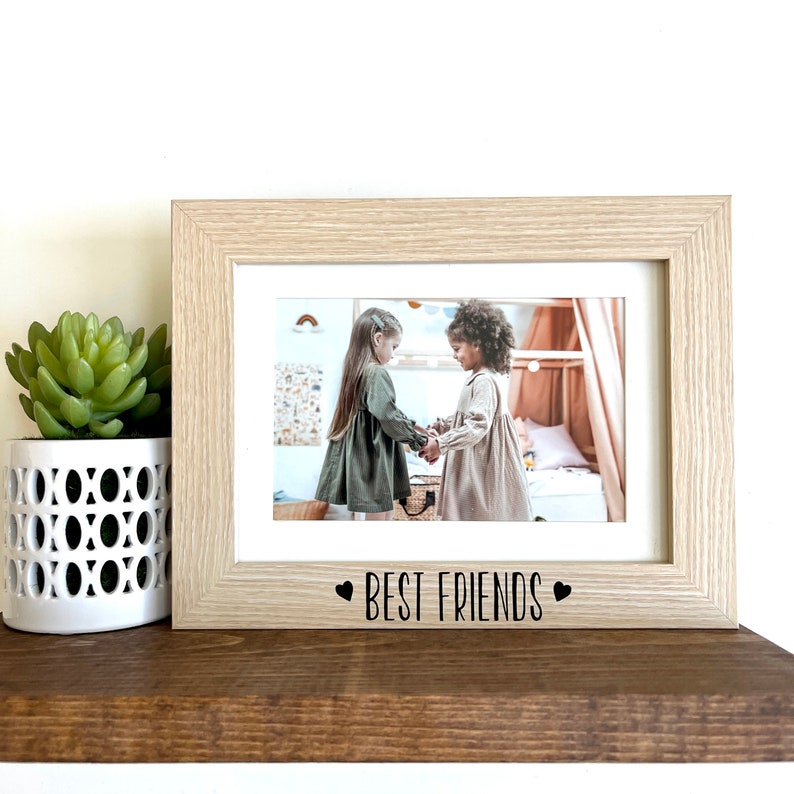Best Friends Picture Frame Best Friends Photo Frame Best Etsy