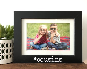 Cousins Picture Frame Gift, Cousin Picture Frame, Picture Frame Gift, Gift Ideas for cousin