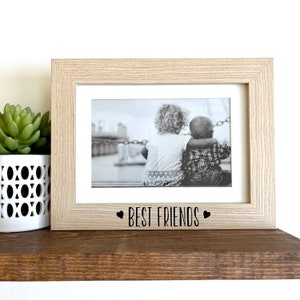 Best Friends Picture Frame, Friends Photo Frame, Best Friend Gift, Gift Ideas for Best Friend