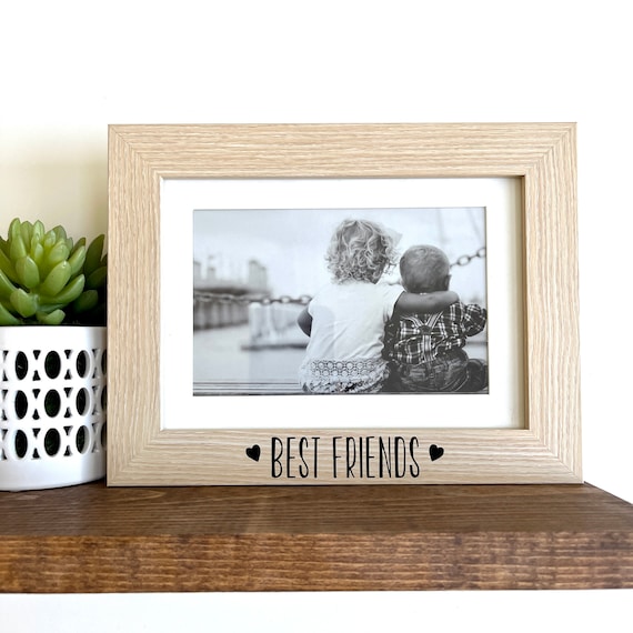 Best Friends Picture Frame Friends Photo Frame Best Friend Etsy