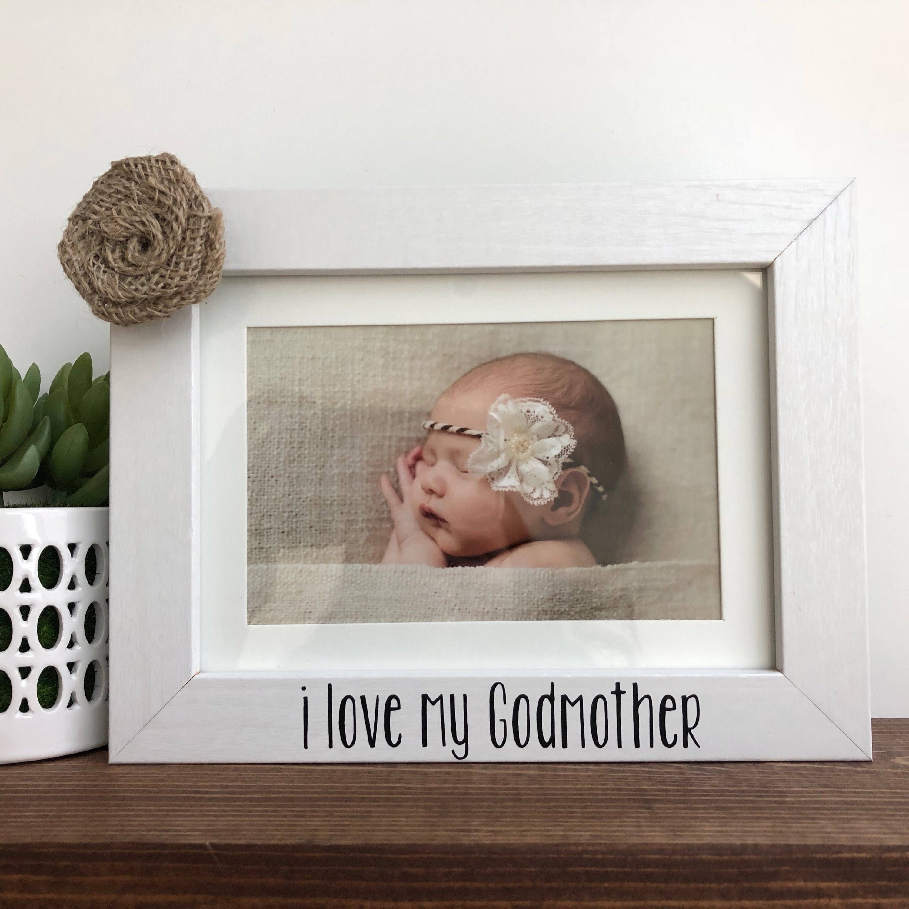 Download I love my Godmother Picture Frame | Etsy