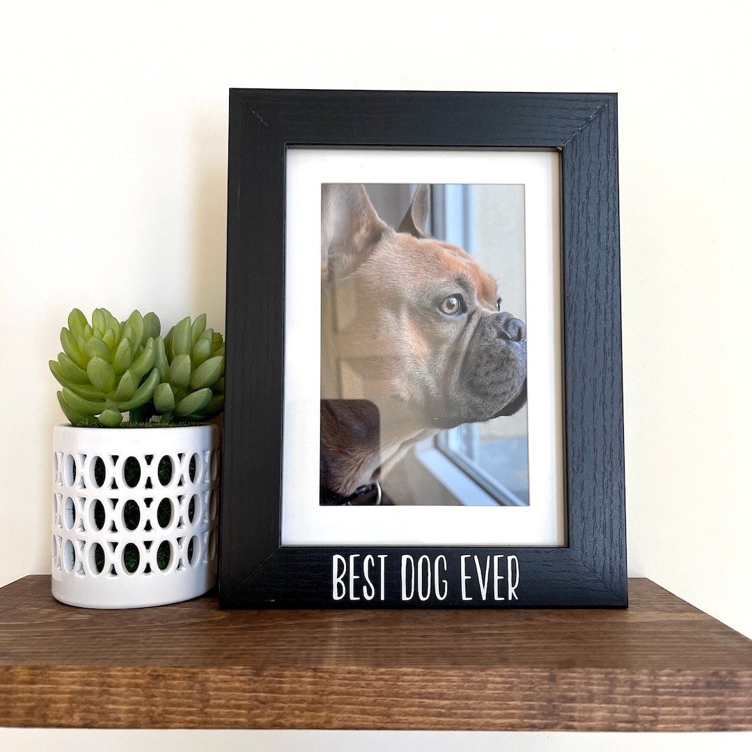 Best Dog Ever Picture Frame Dog Picture Frame Dog Gift Etsy best-dog-ever-picture-frame-dog-picture-frame-dog-gift-etsy