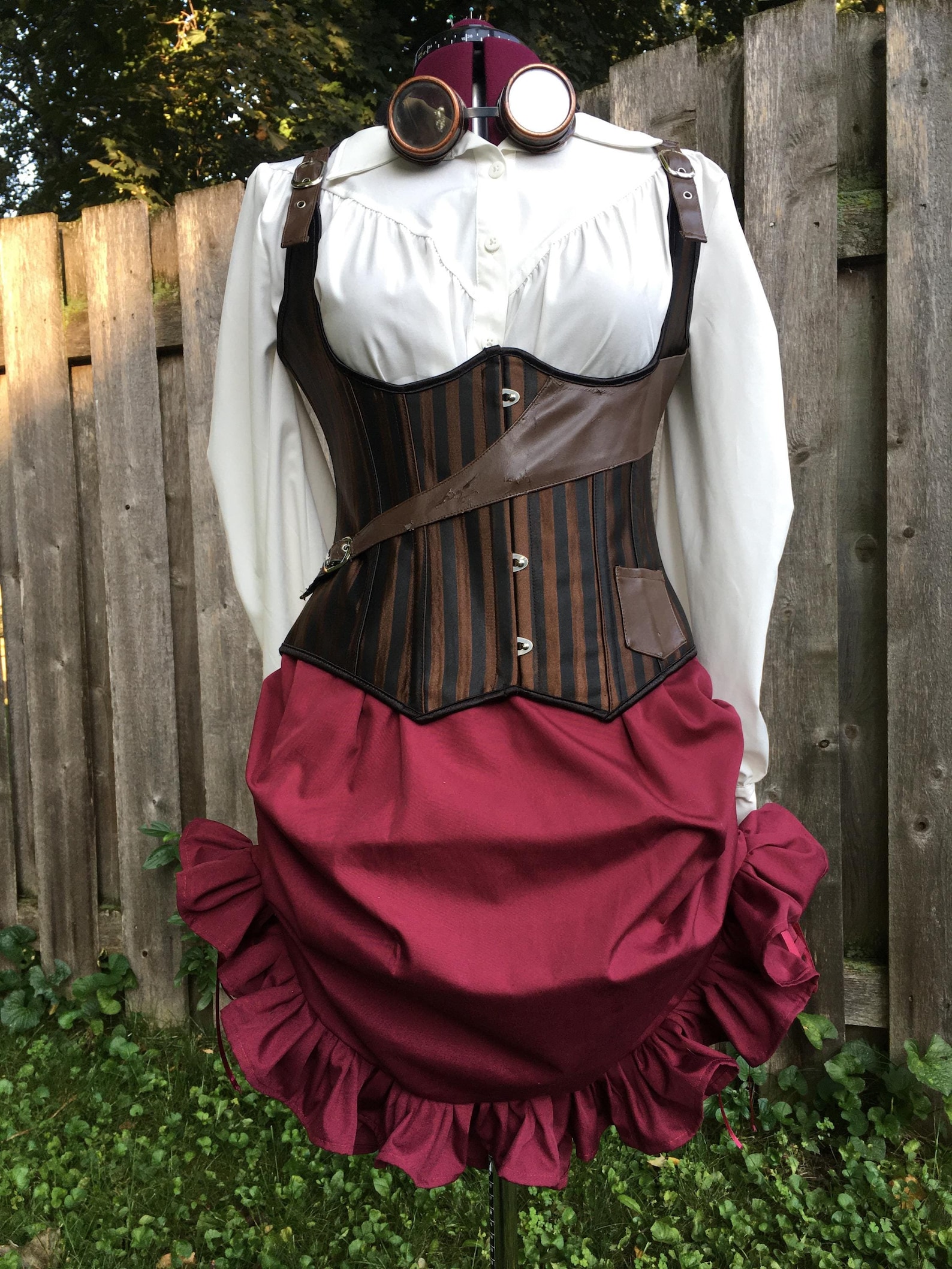 Steampunk Skirt PDF Pattern - Etsy