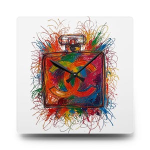 Chanel wall clock Etsy Espana