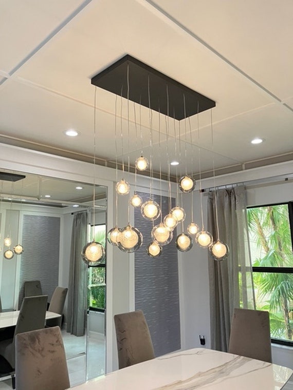 Large top kitchen chandelier