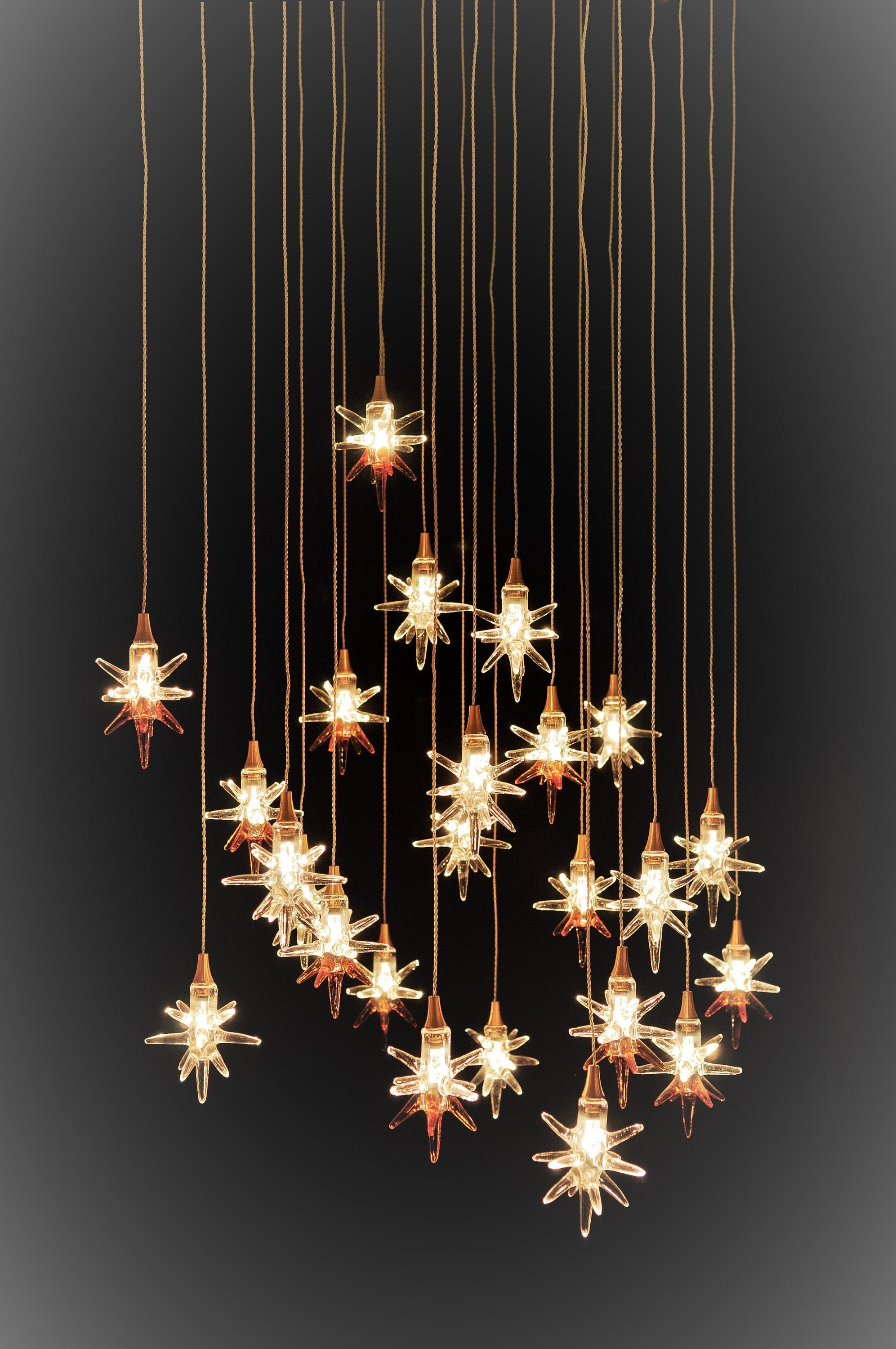 Modern dining table chandelier light led STAR CHANDELIER Custom