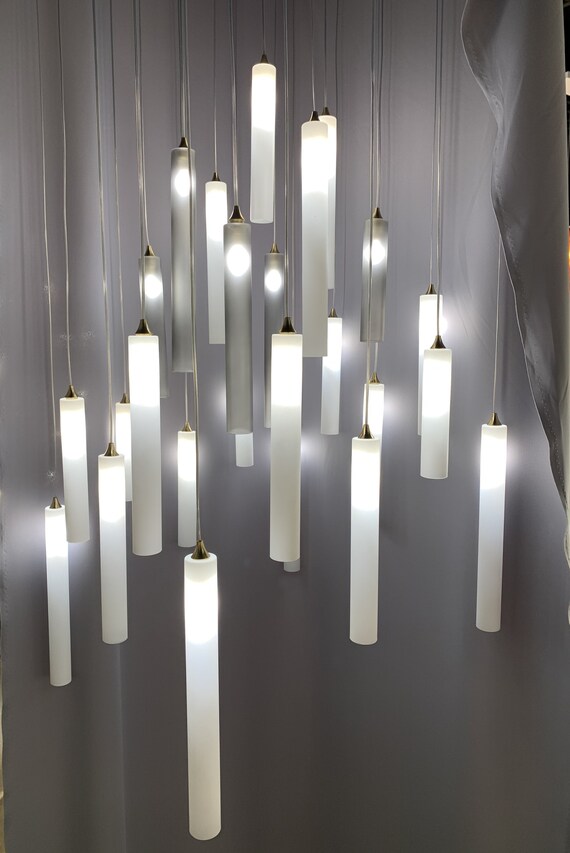 Multi Story Staircase Chandelier Ledcontemporary Level