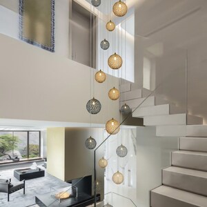 MODERNER TREPPENLEUCHTER NAPA tolle Beleuchtung für das | Etsy