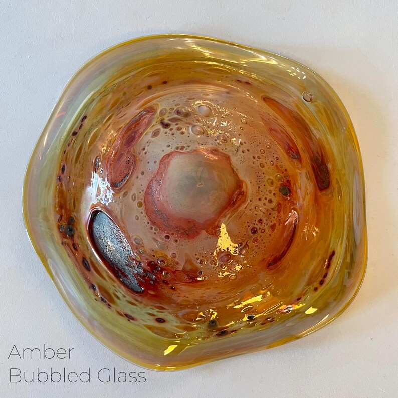 Reef pendant in Amber