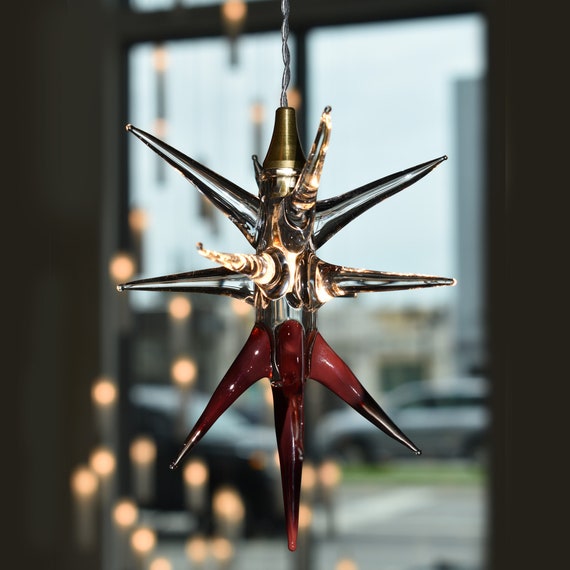 Modern dining table chandelier light led STAR CHANDELIER Custom