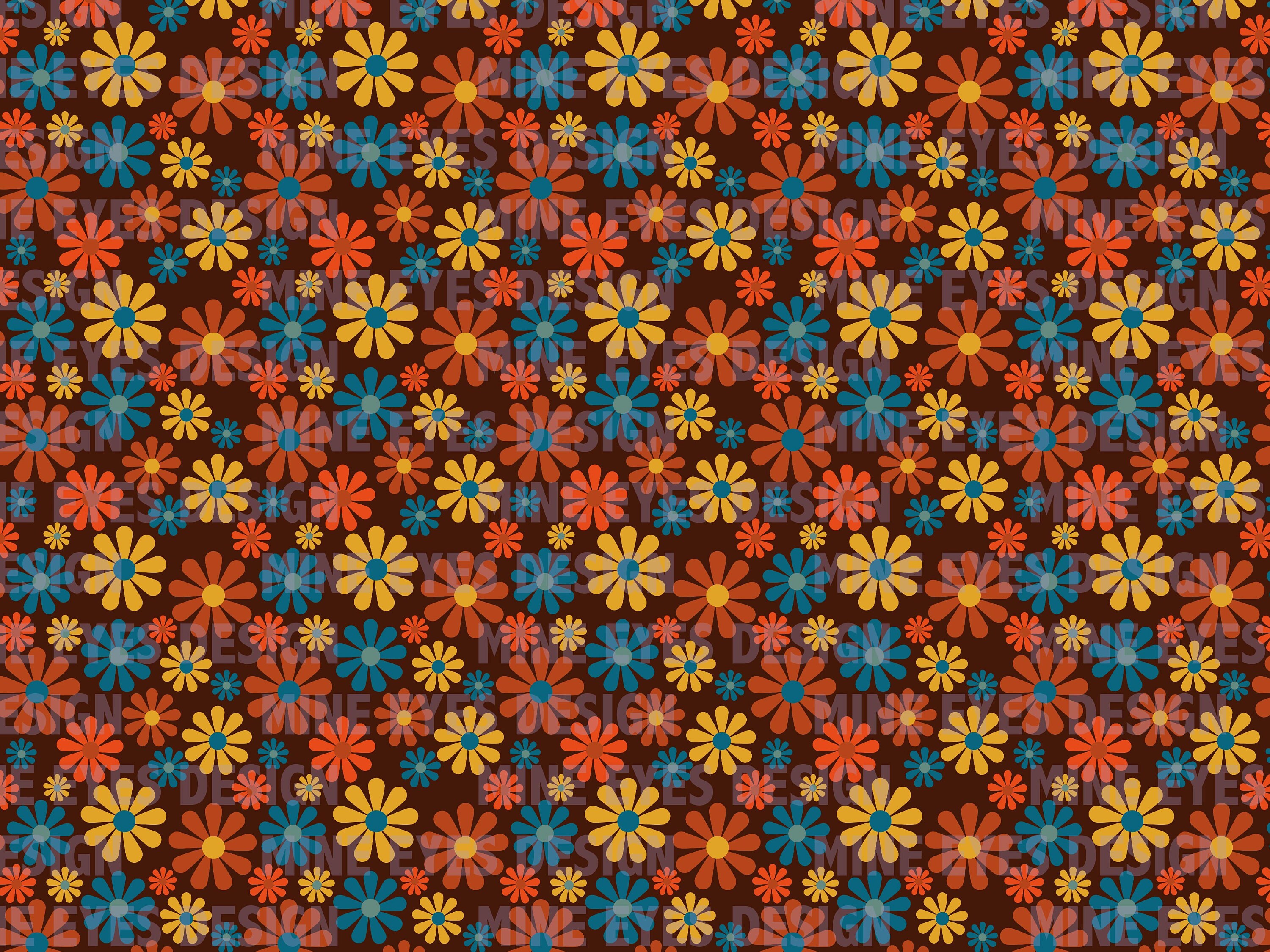 1970s Bundle RETRO Seventies Clip Art Icons and Seamless Digital Papers ...