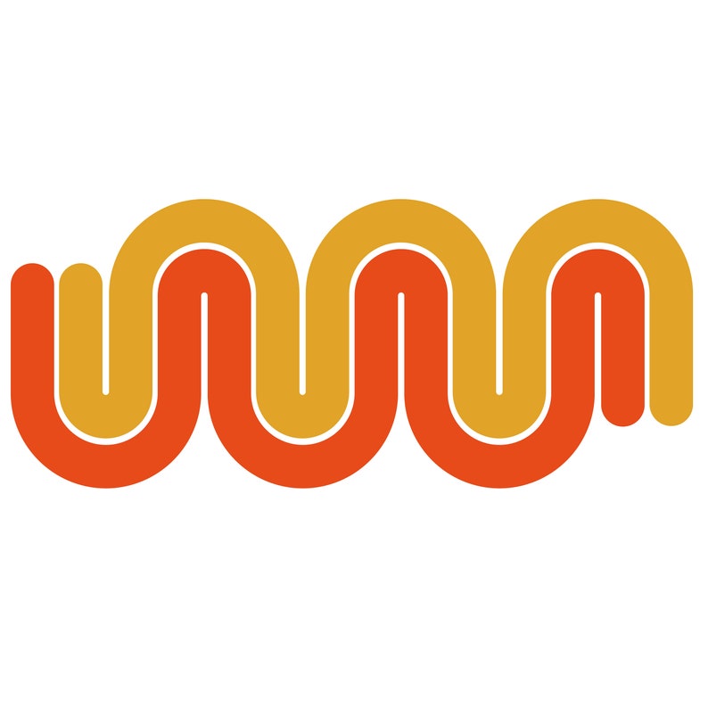 70's Design Elements Retro Seventies clip art bundle | Etsy