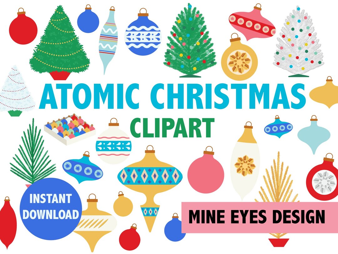 ATOMIC CHRISTMAS CLIPART Mid Century Retro Christmas Ornaments Etsy UK atomic-christmas-clipart-mid-century-retro-christmas-ornaments-etsy-uk