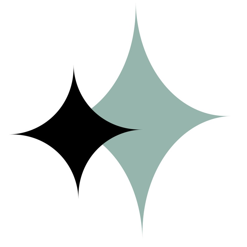 RETRO CLIPART Mid Century Modern Design Icons Googie Sign Etsy